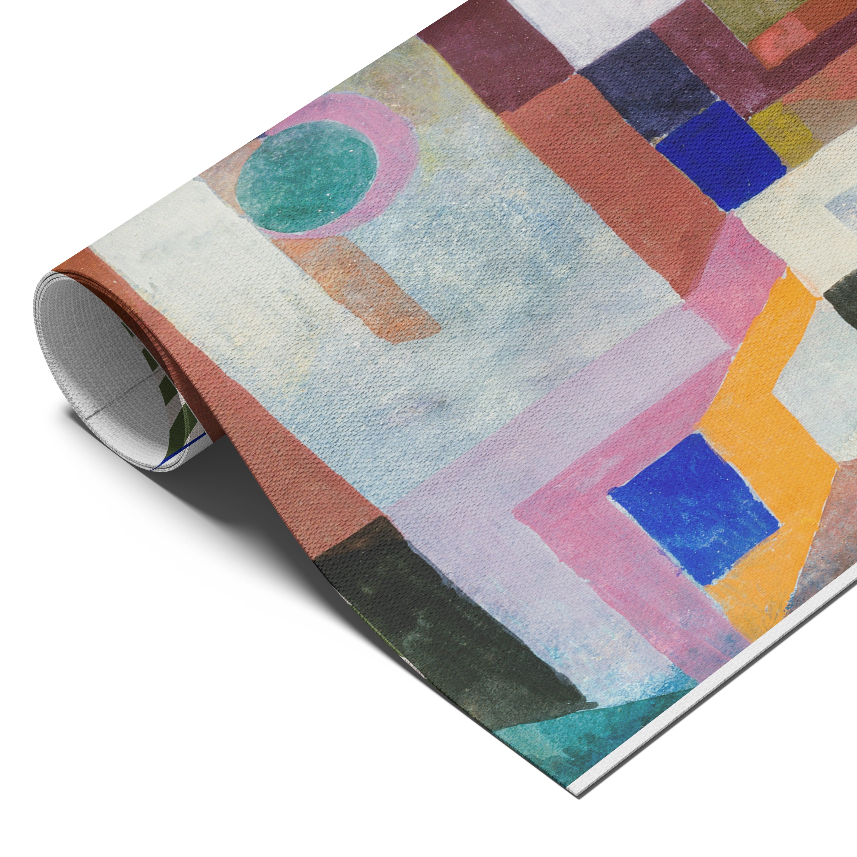 Cubist Abstract Geometric Blocks