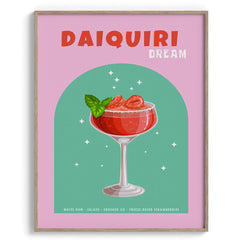 Daiquiri Dream Cocktail Wall Painting For Cafe