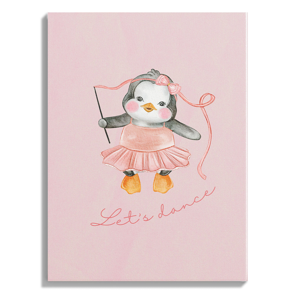 Dancing Penguin “Let’s Dance” Print