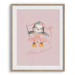 Dancing Penguin “Let’s Dance” Print