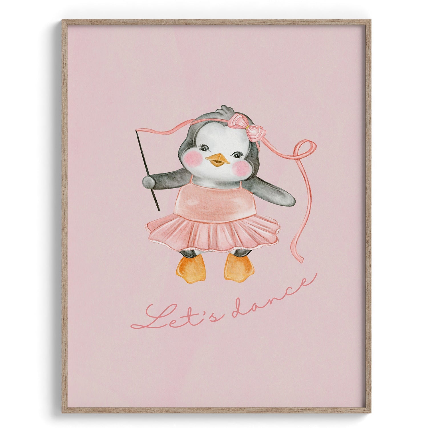 Dancing Penguin “Let’s Dance” Print