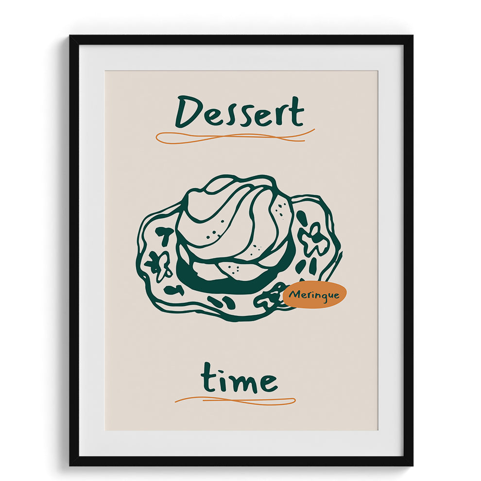 Dessert Time Meringue Wall Art Painting