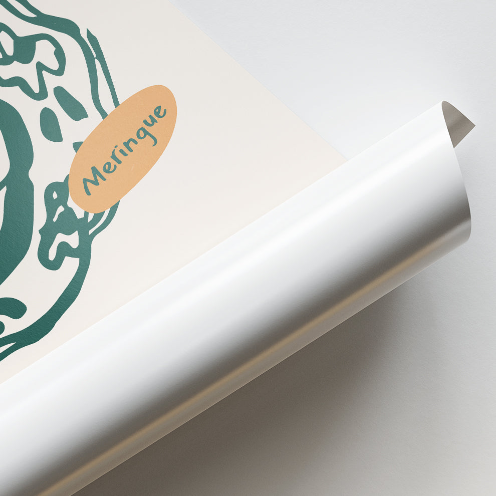 Dessert Time Meringue Wall Art Painting