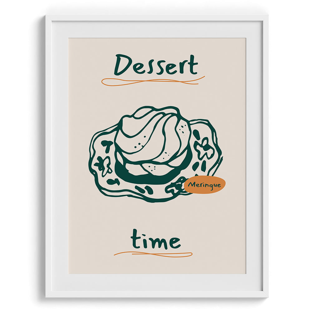 Dessert Time Meringue Wall Art Painting