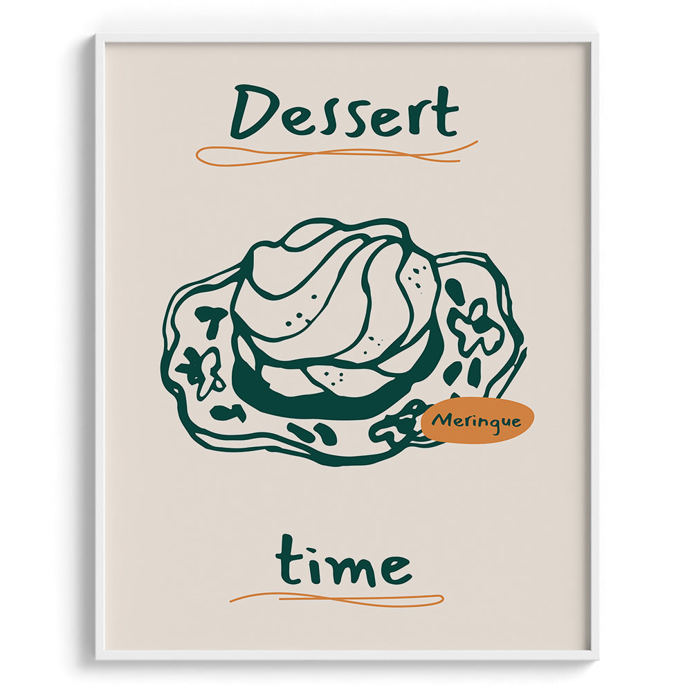 Dessert Time Meringue Wall Art Painting
