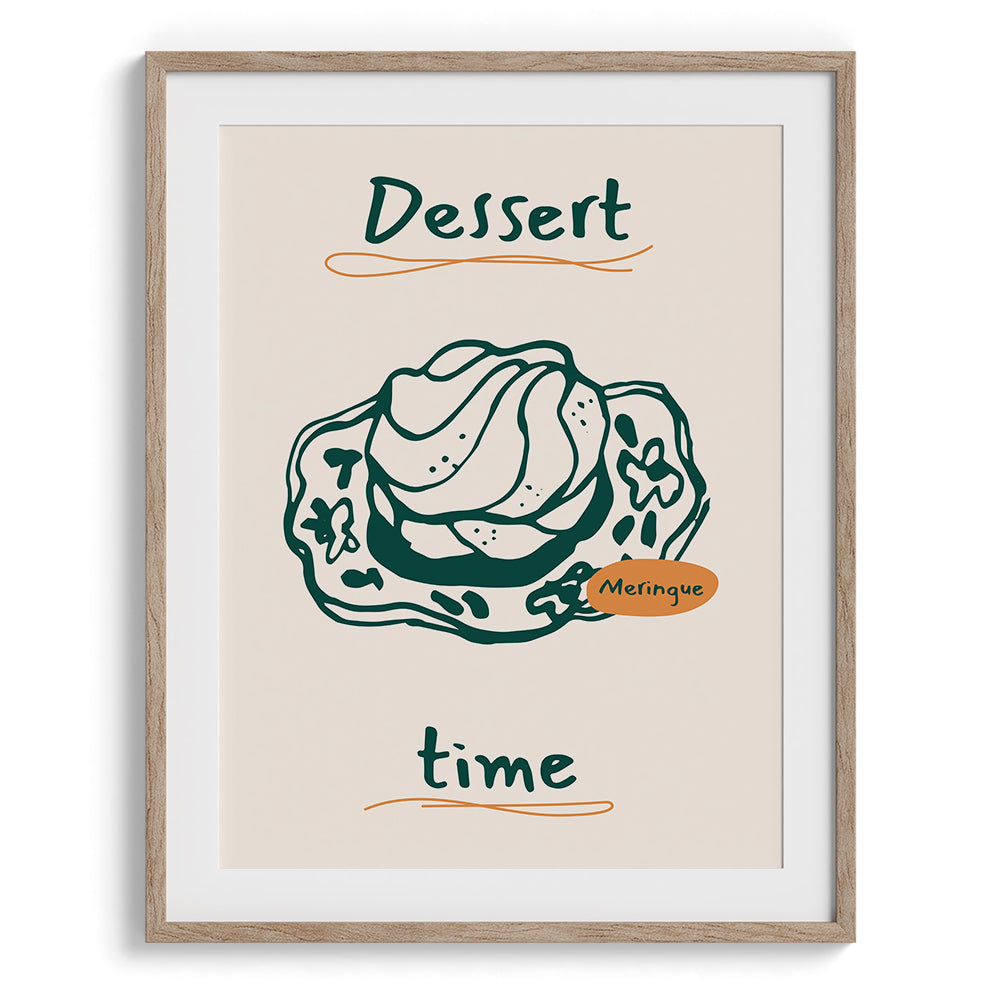 Dessert Time Meringue Wall Art Painting