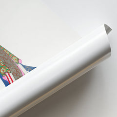 Elegant Japanese Lady in Kimono