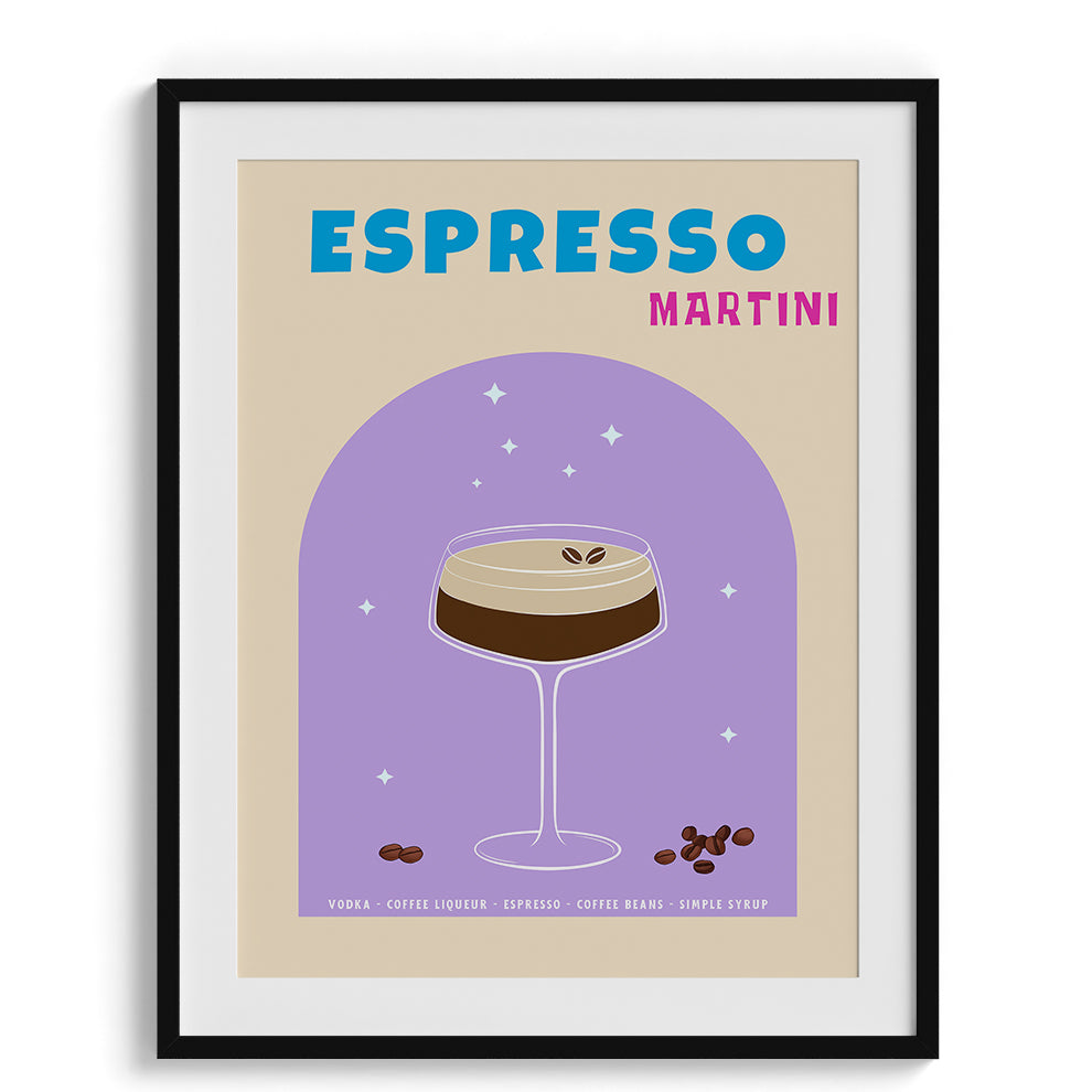 Espresso Martini Delight Canvas Wall Paintings