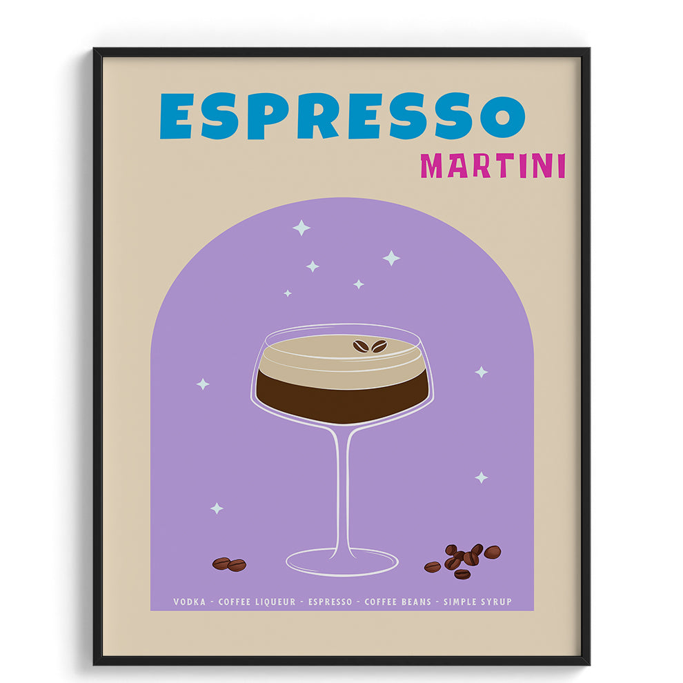 Espresso Martini Delight Canvas Wall Paintings