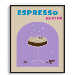 Espresso Martini Delight Canvas Wall Paintings