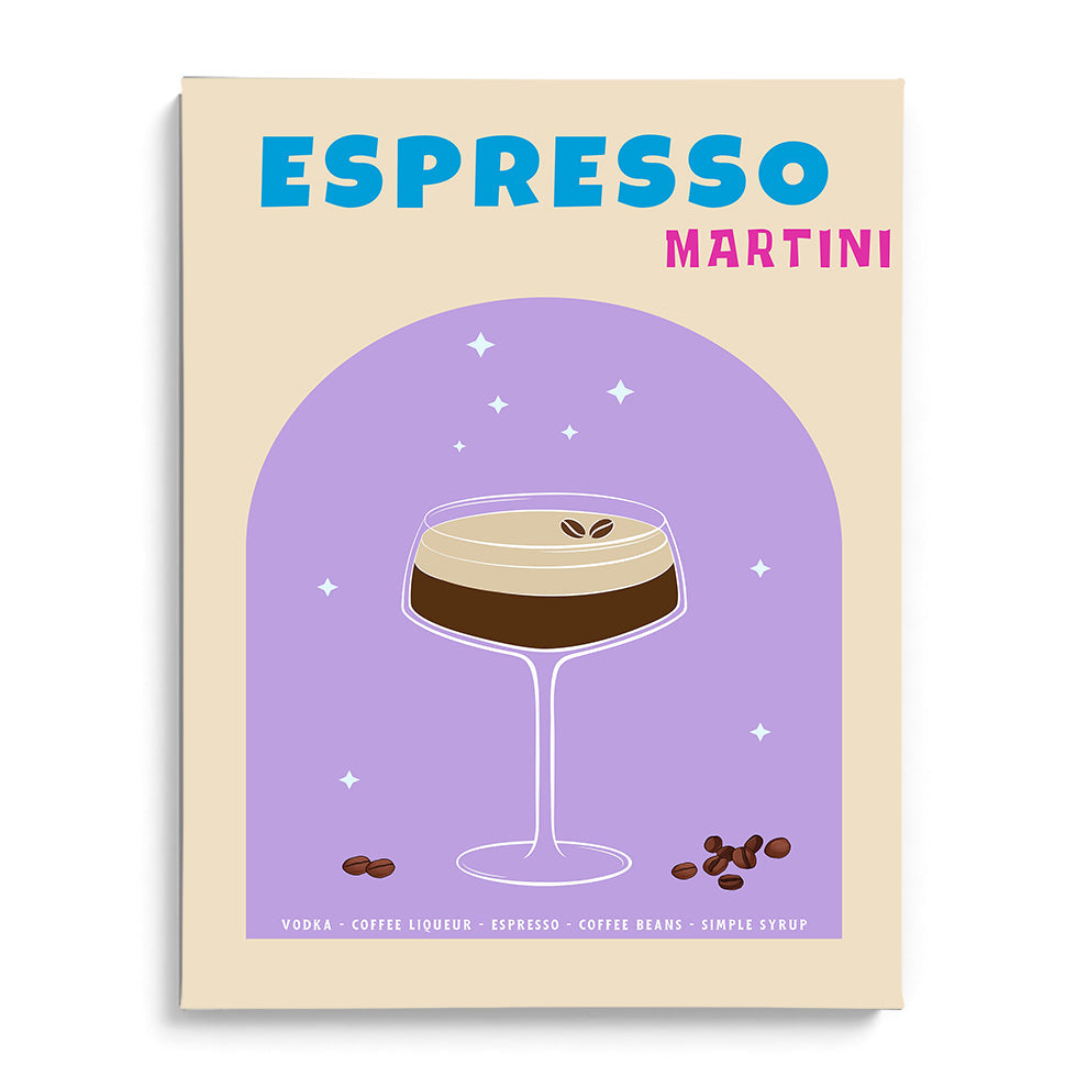 Espresso Martini Delight Canvas Wall Paintings
