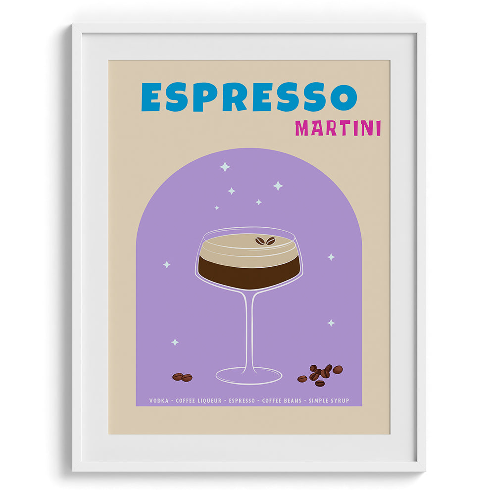 Espresso Martini Delight Canvas Wall Paintings