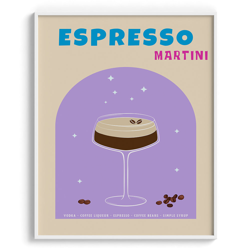 Espresso Martini Delight Canvas Wall Paintings