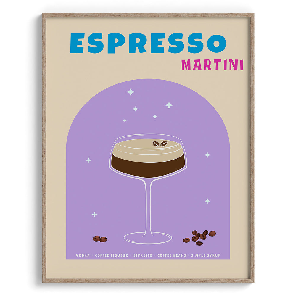 Espresso Martini Delight Canvas Wall Paintings