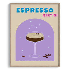 Espresso Martini Delight Canvas Wall Paintings