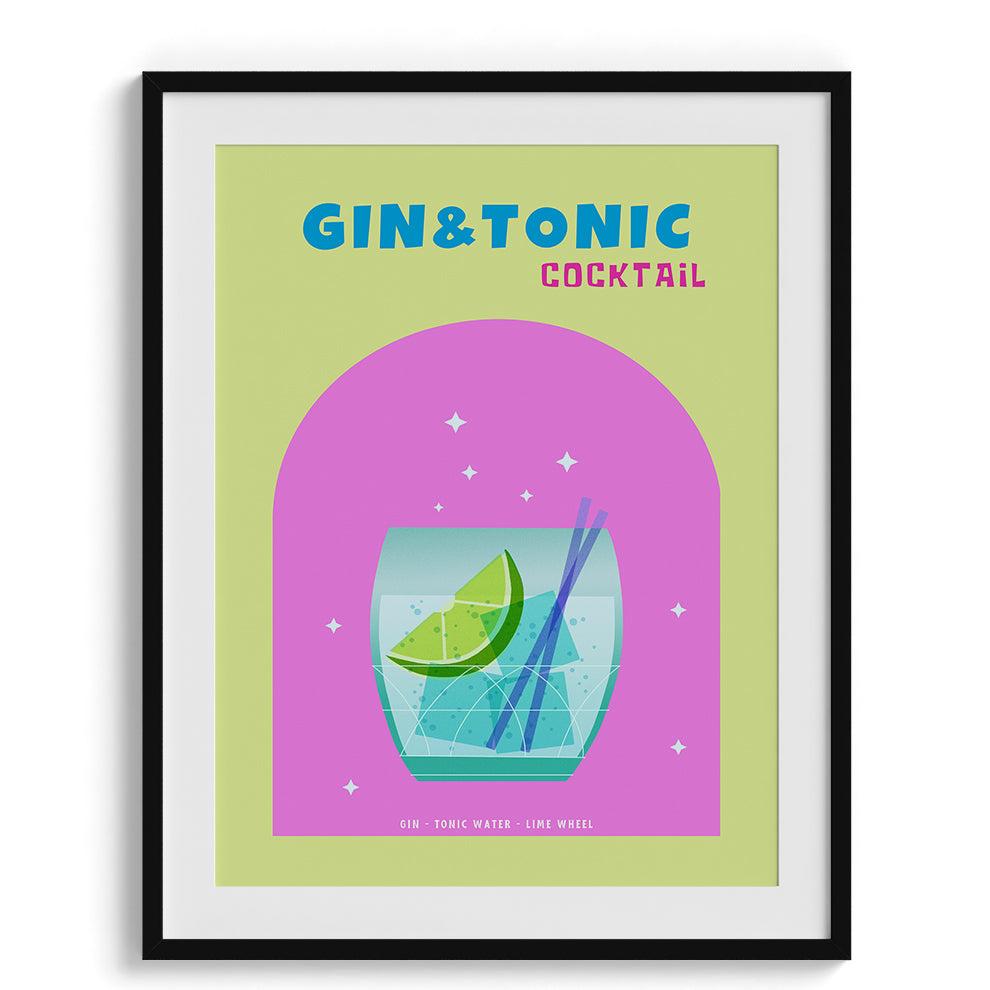 Gin & Tonic Refresh Canvas Wall Prints
