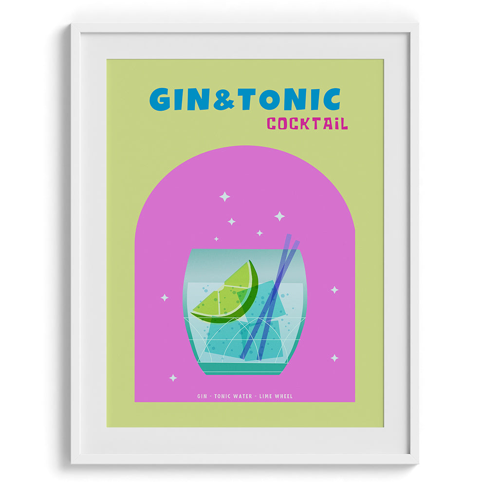 Gin & Tonic Refresh Canvas Wall Prints