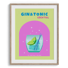 Gin & Tonic Refresh Canvas Wall Prints