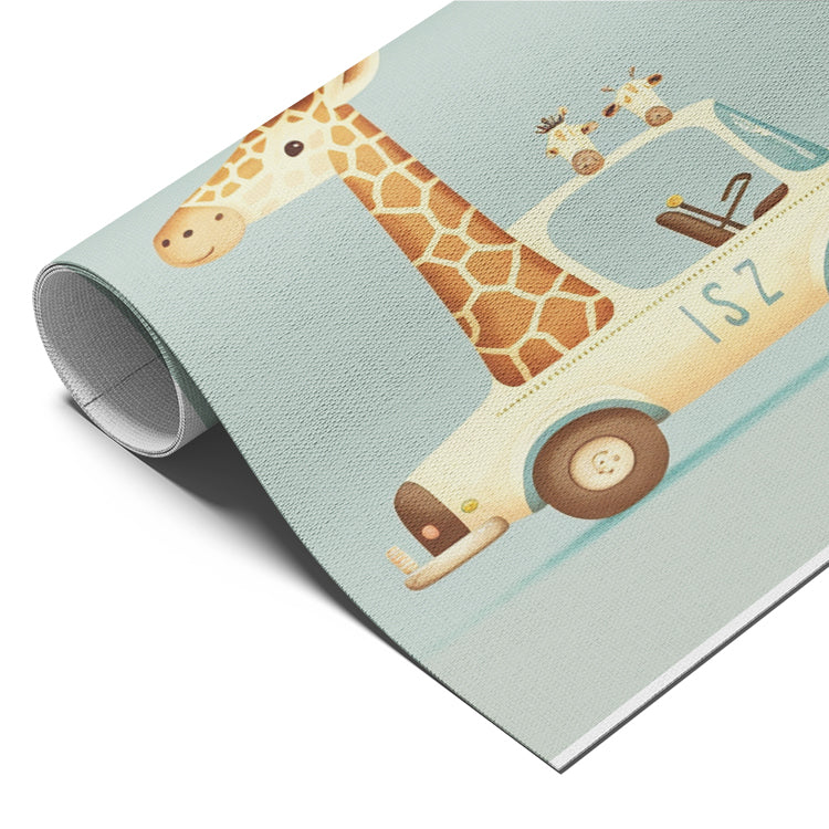Giraffe on the Go Wall Art