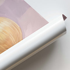 Golden Onion Still Life Wall Art Painting