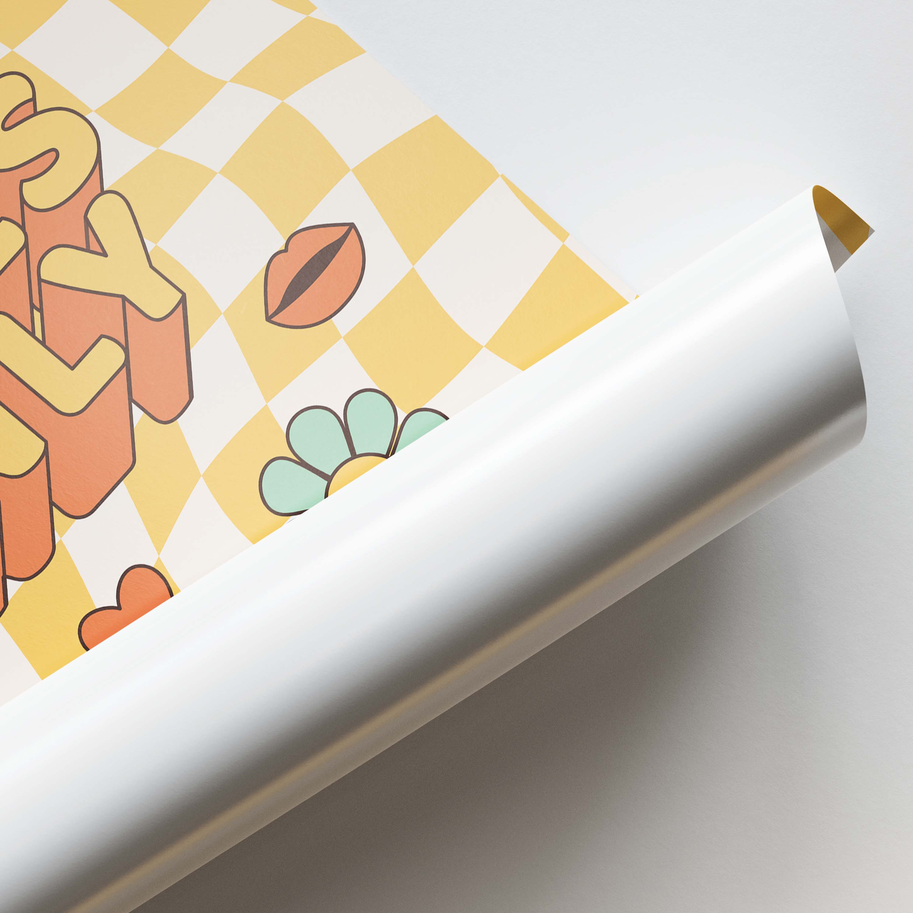 Good Vibes Only Retro Typography