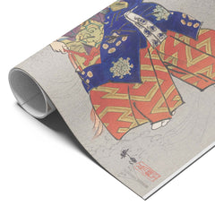 Japanese Kabuki Warrior Print
