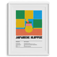 Japanese Slipper Canvas Wall Paintings