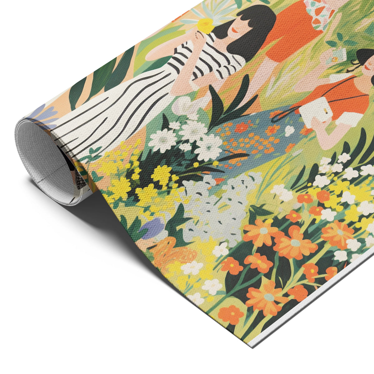 Ladies in Bloom – Garden Gathering Illustration