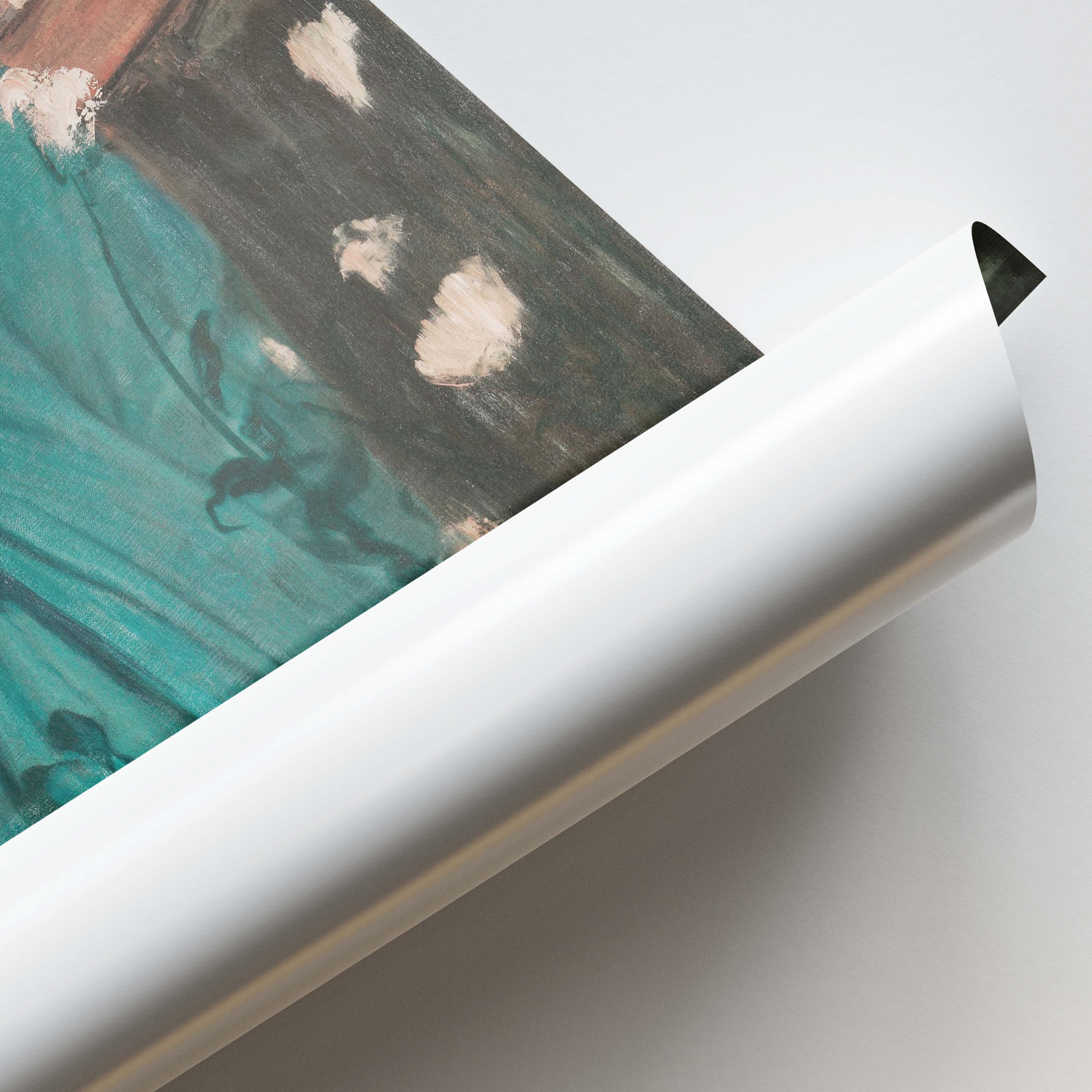 Lady with Scarlet Ibis Birds