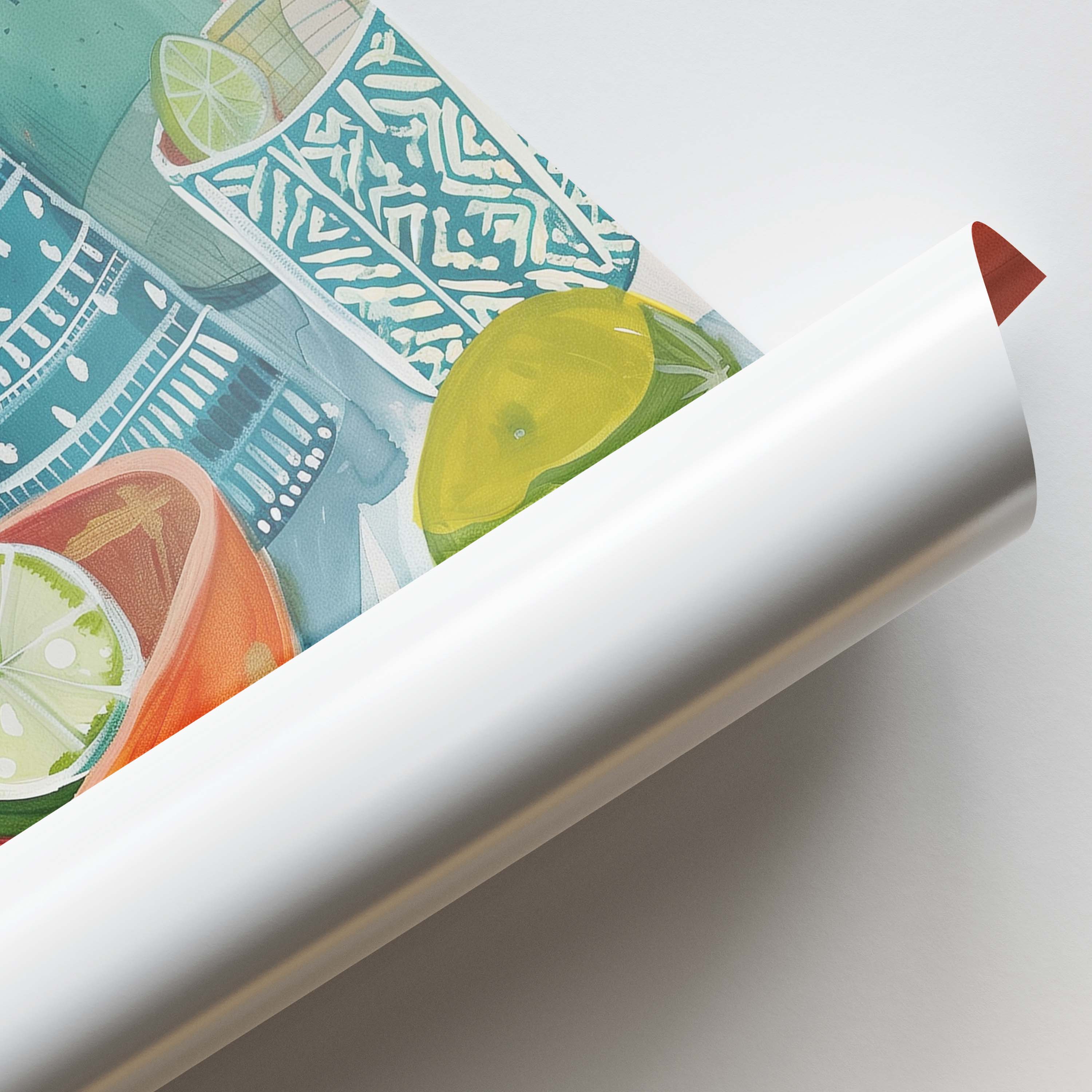 Lime & Ceramics Harmony Canvas Wall Art