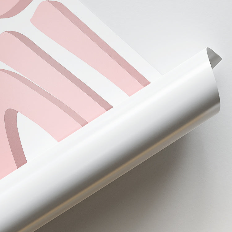 Love You Bold Pink Typography