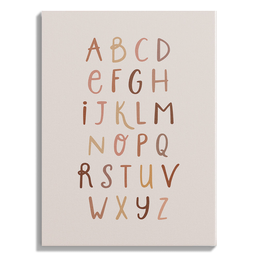 Lowercase Alphabet Kids Poster