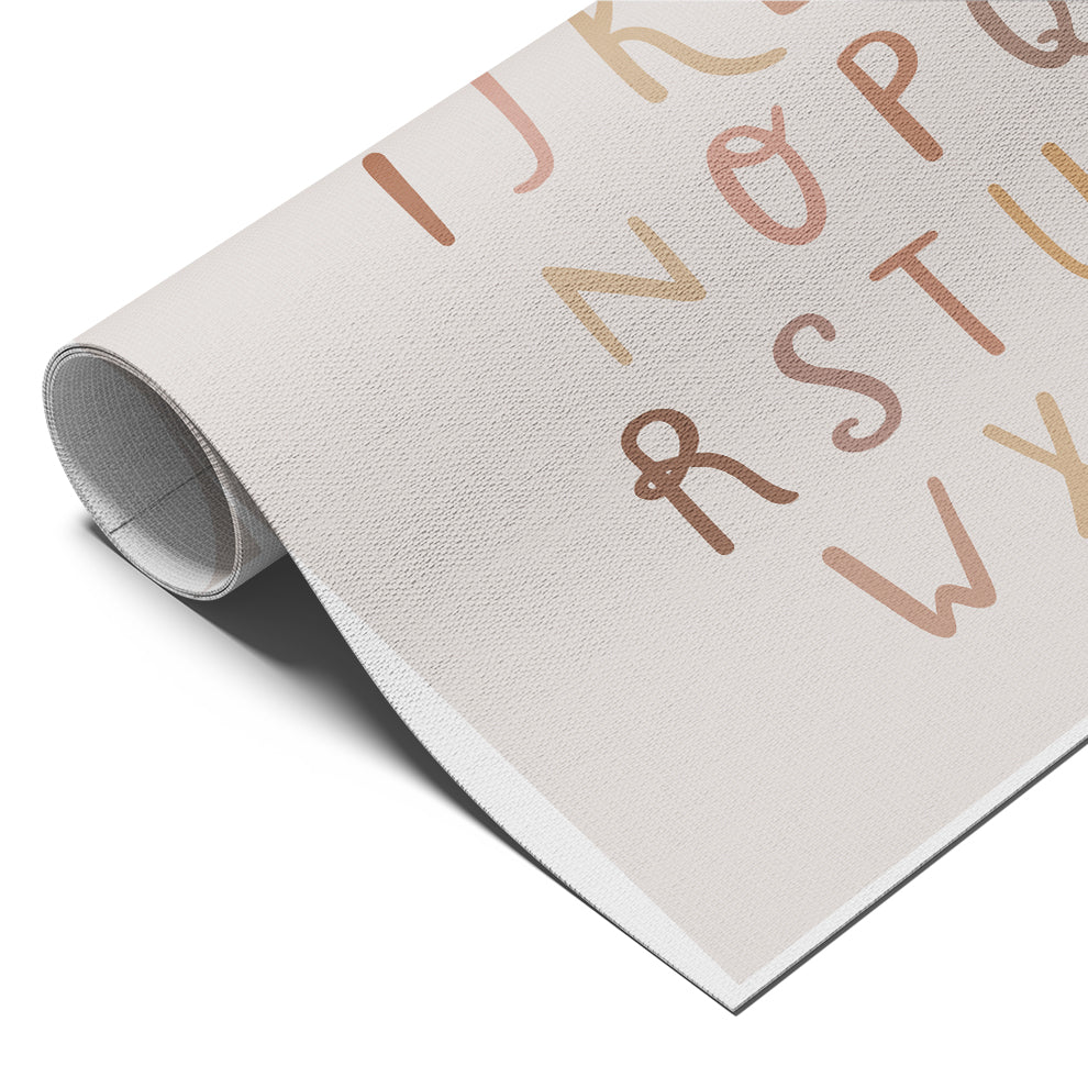 Lowercase Alphabet Kids Poster