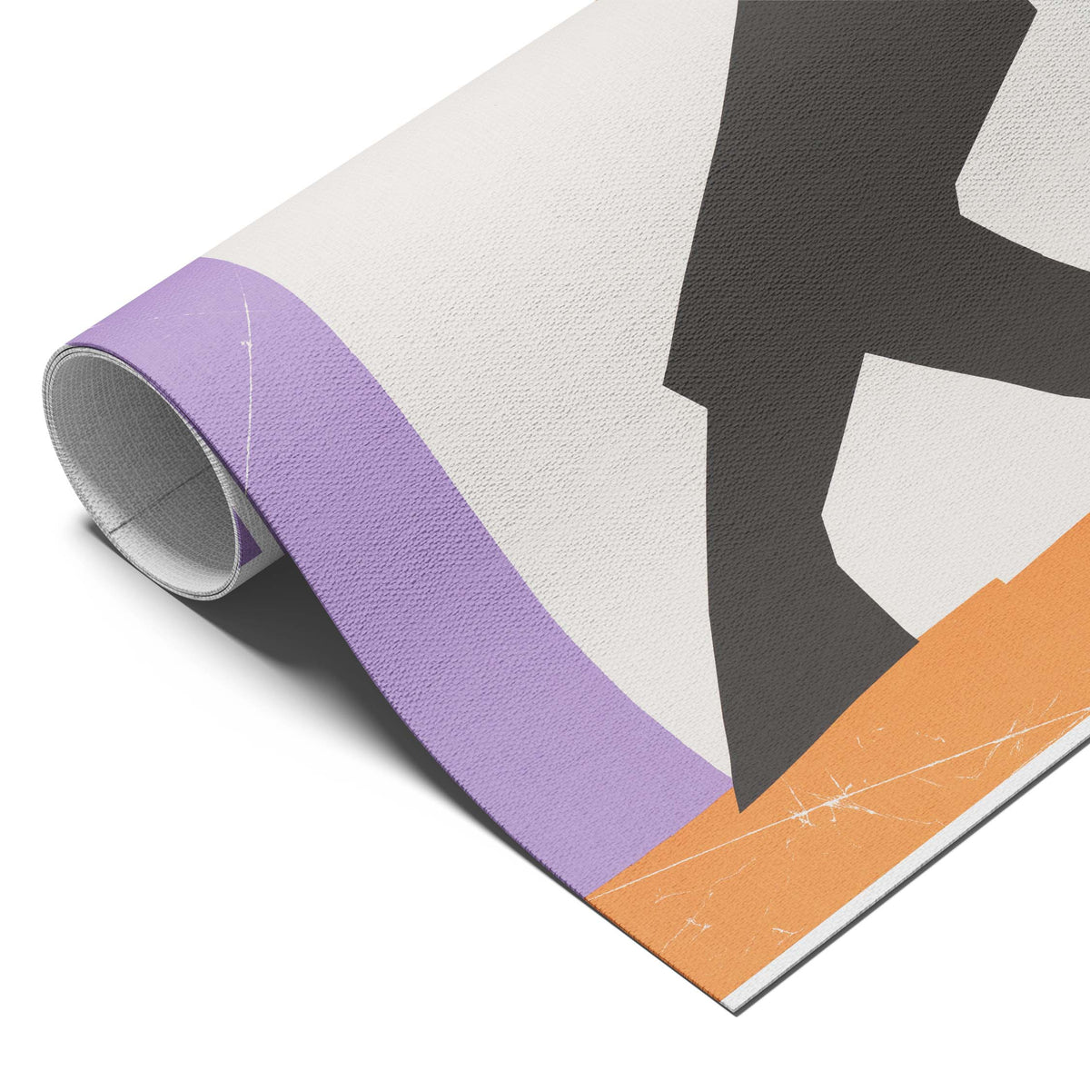 Modern Abstract AIGA Silhouette Poster