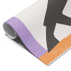 Modern Abstract AIGA Silhouette Poster