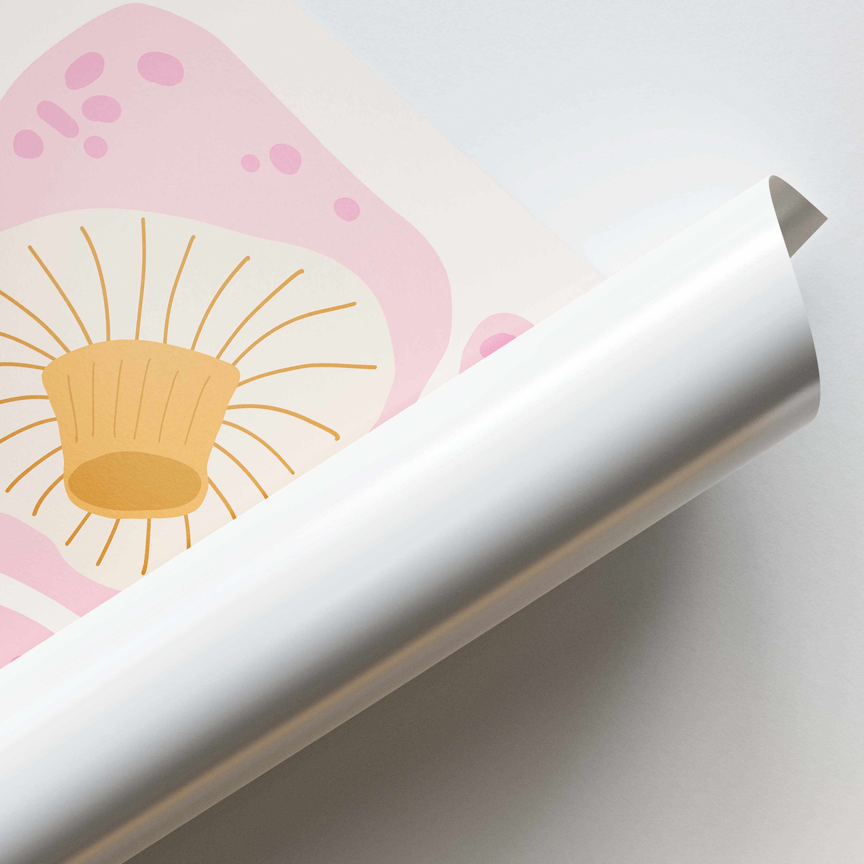 Mushroom Medley Illustration Wall Art