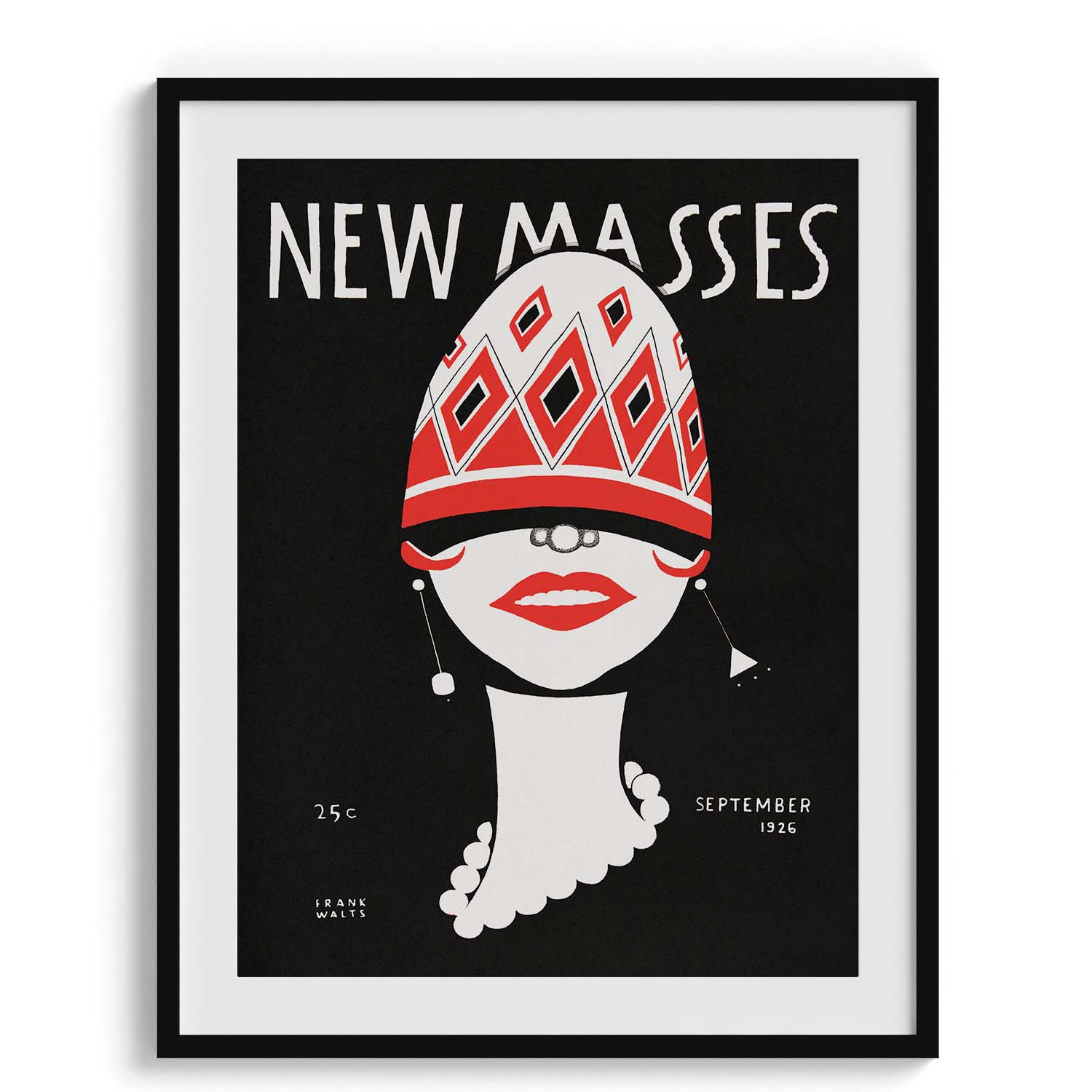 New Masses Retro Magazine Cover