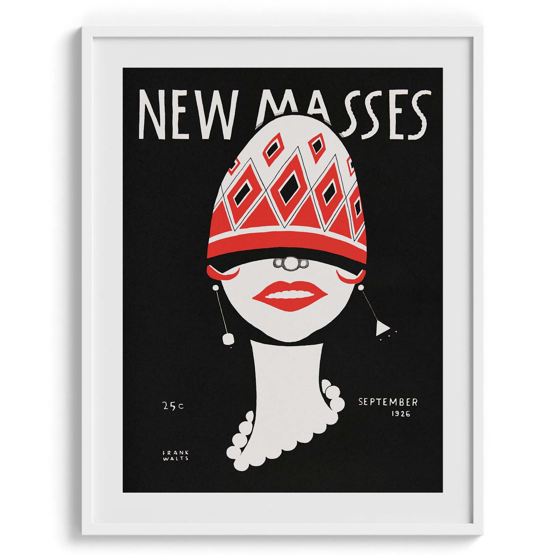 New Masses Retro Magazine Cover