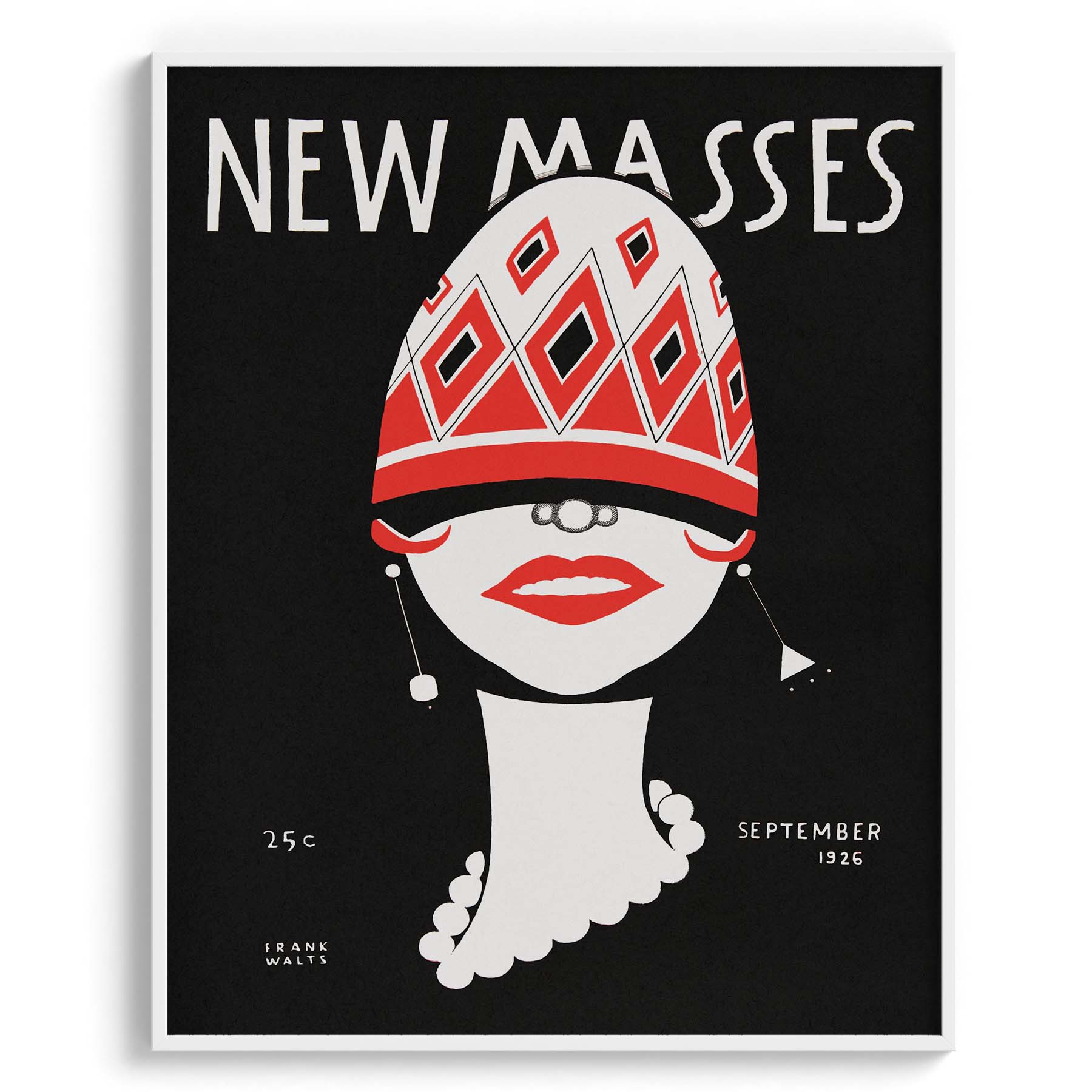 New Masses Retro Magazine Cover