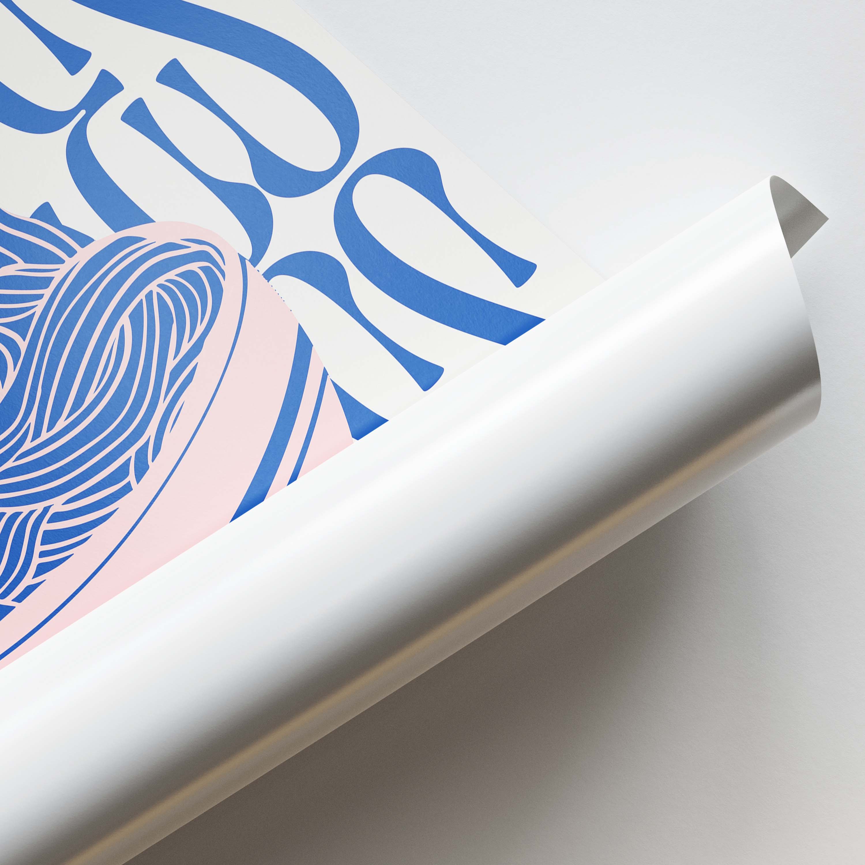 Noodle Bowl Wall Art Painting