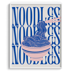 Noodle Bowl Wall Art Painting
