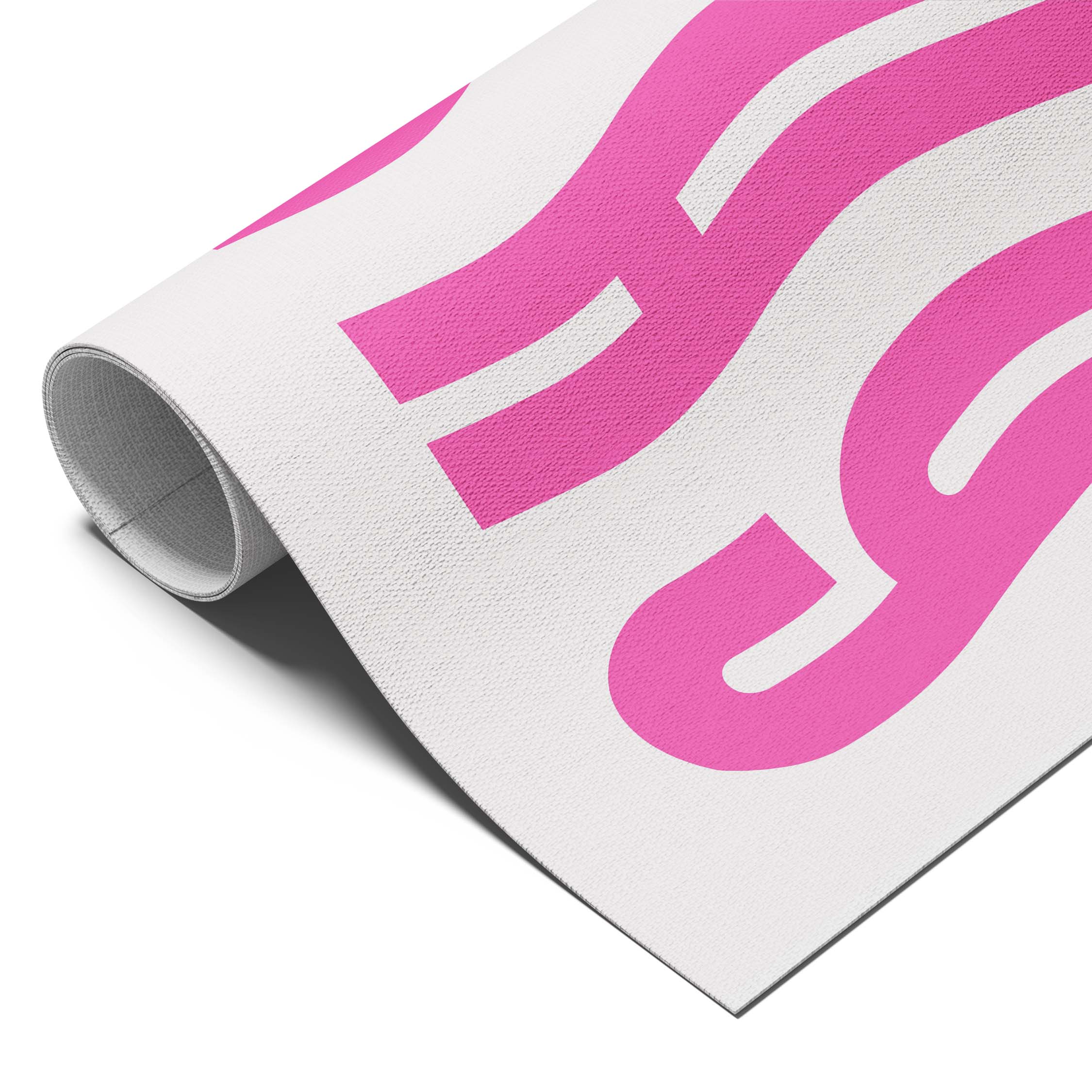 Okay Wavy Typography Poster