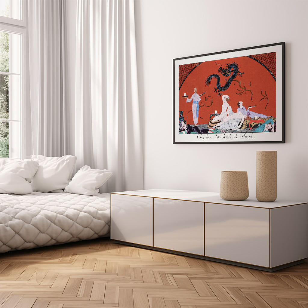 Oriental Dragon Banquet Scene