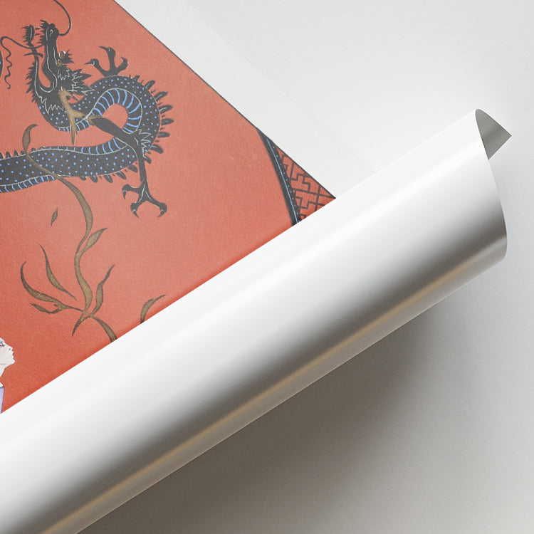 Oriental Dragon Banquet Scene