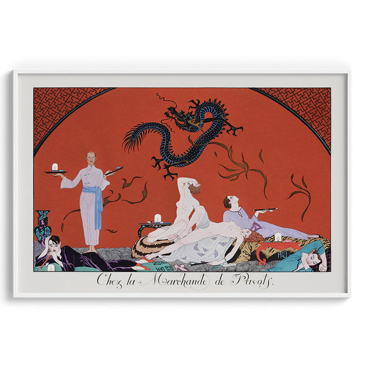 Oriental Dragon Banquet Scene