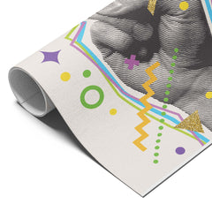 Peace Sign Pop Hand Gesture Art