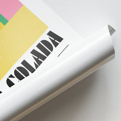 Pina Colada Beach Vibe Canvas Wall Paintings