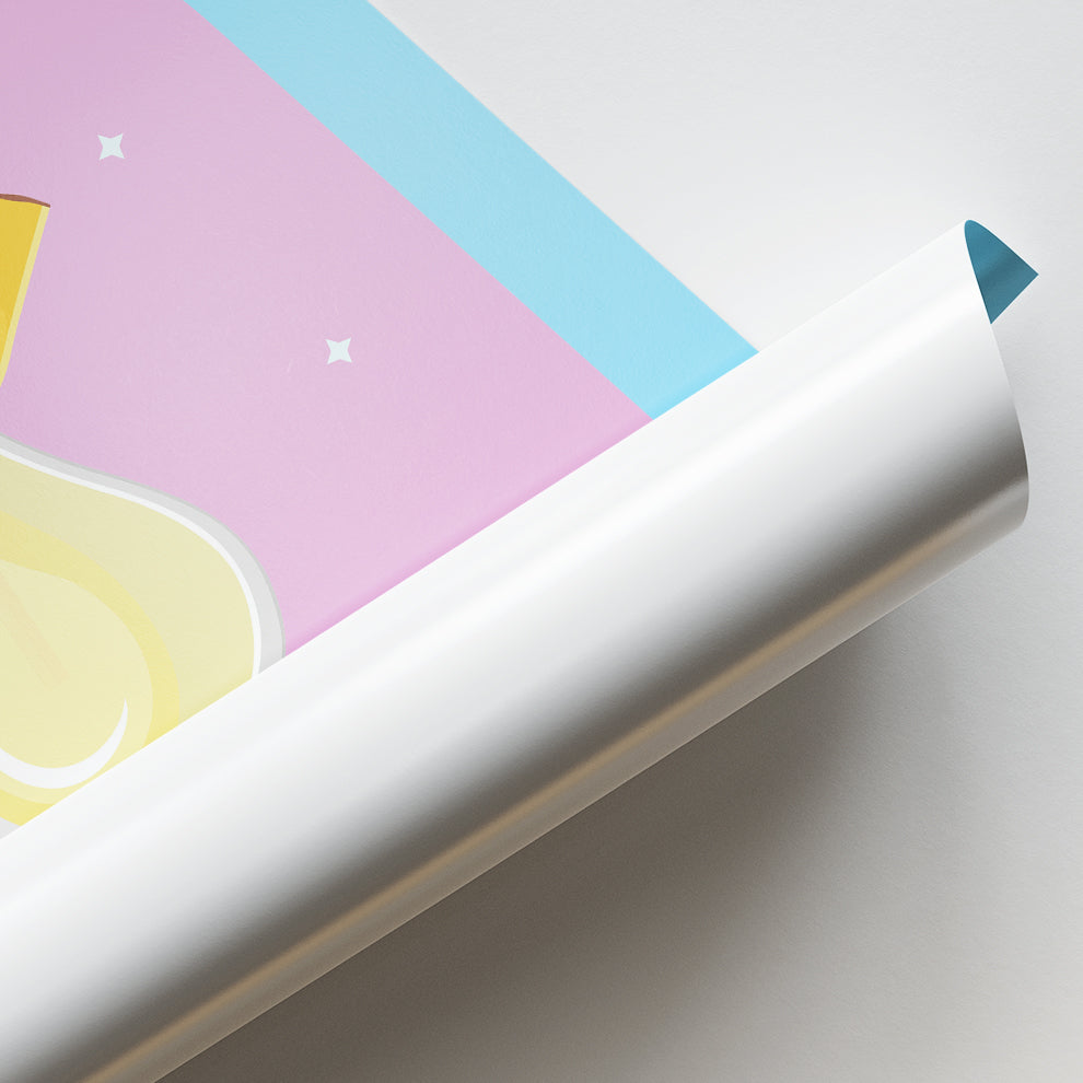 Piña Colada Bliss Wall Painting For Kitchen