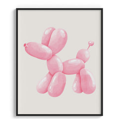 Pink Balloon Dog Pop Art