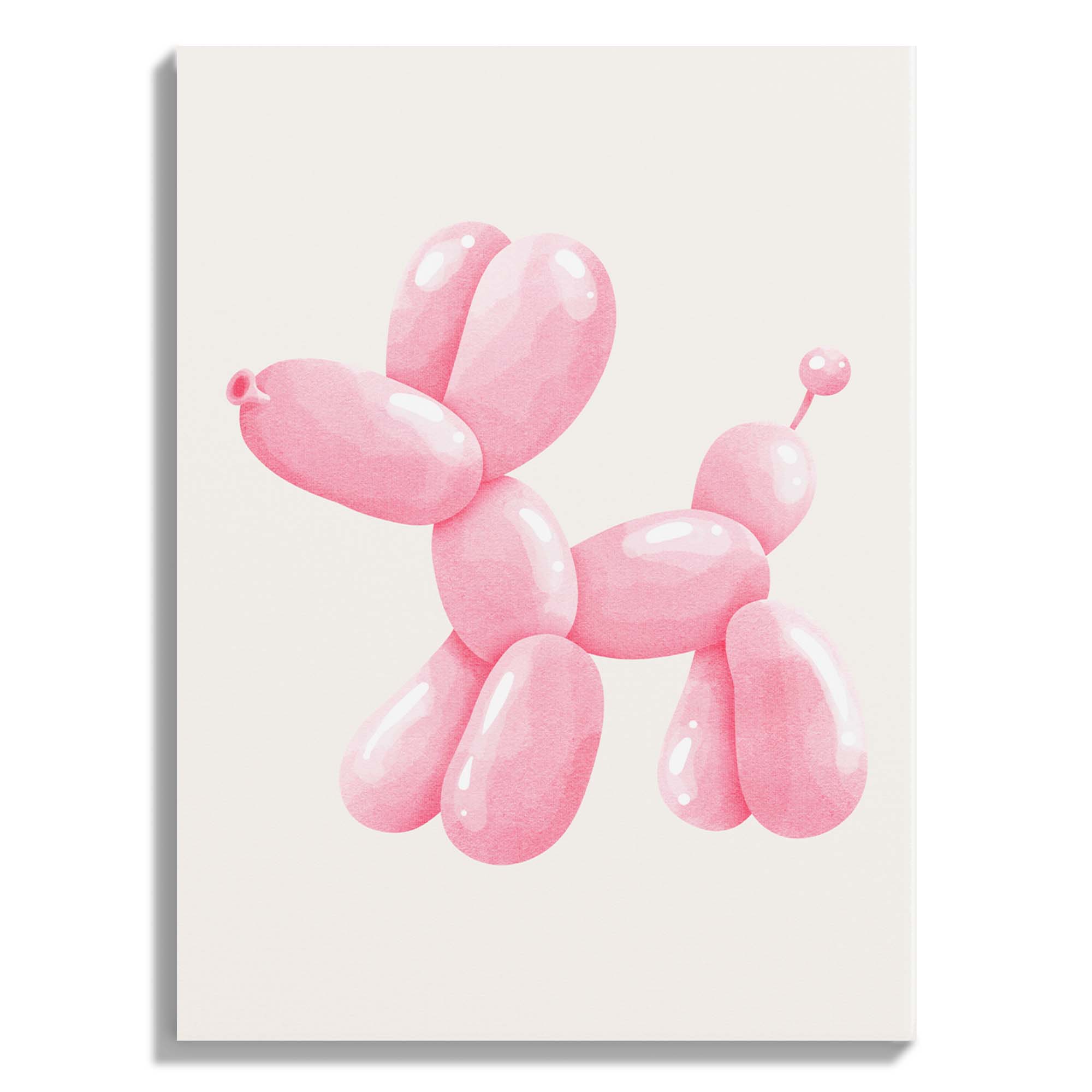 Pink Balloon Dog Pop Art